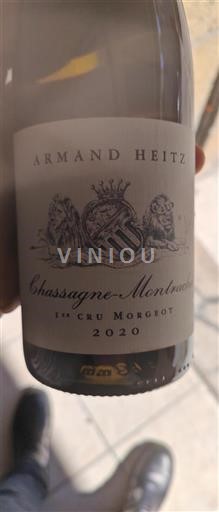 Burgund Chassagne-Montrachet Premier Cru Armand Heitz Morgeot 2020