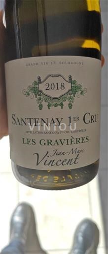 Bourgogne Ikke specificeret Premier Cru Jeanmarc Vincent Les Gravières 2018