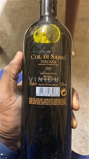 Toskana Nicht spezifiziert Banfi Col di Sasso 2007