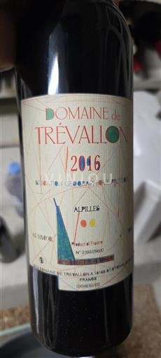 Alpes et pays Rhodaniens Alpilles Domaine Trévallon 2016