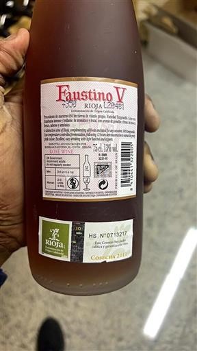 La Rioja Rioja Faustino V 2011