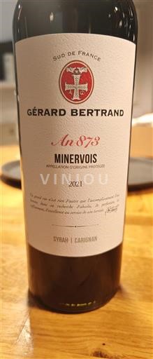 Languedoc Minervois Domaine Gérard Bertrand An 873 2021
