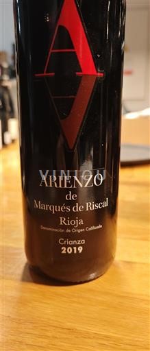 La Rioja Rioja Marques De Riscal Crianza 2019