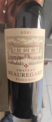 Bordeaux Pomerol Château Beauregard 2021