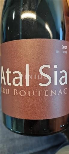 Languedoc Corbières-boutenac Atal Sia 2022