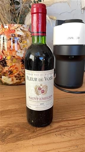 Vin Rouge sec Fleur De Voisin 2001 France Bordeaux Saint-Émilion