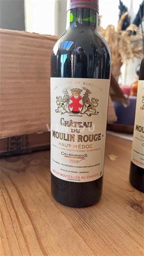 Burdeos Haut-Médoc Cru Bourgeois Château Moulin Rouge 2009
