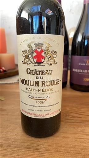 Bordeaux Haut-Médoc Cru Bourgeois Château Moulin Rouge 2009