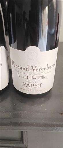 Burgundsko Pernand-Vergelesses Domaine Rapet Les Belles Filles 2020