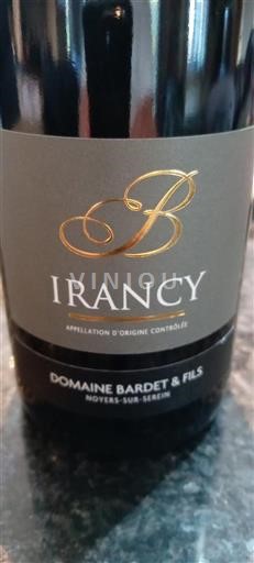 Bourgondië Irancy Domaine Bardet & Fils 2023