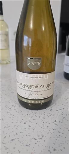 Bourgogne Bourgogne Aligoté Vignerons De Buxy Buissonnier 2015