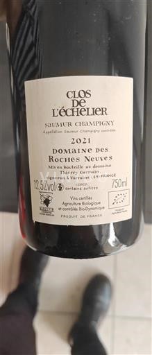 Loire-dalen Saumur-Champigny Domaine Des Roches Neuves Clos de l'Échelier 2021