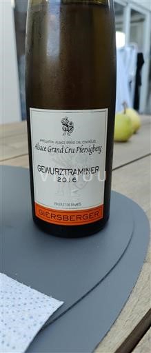 Alsace Unspecified Grand Cru Giersberger Gewurztraminer 2016