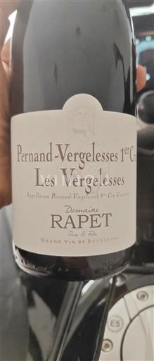 Burgundsko Pernand-Vergelesses Premier Cru Domaine Rapet Les Vergelesses 2020