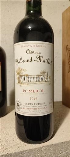 Bordeaux Pomerol Château Thibeaudmaillet 2019
