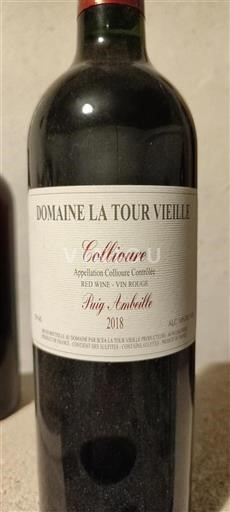 Roussillon Collioure Domaine La Tour Vieille Puig Ambeille 2018