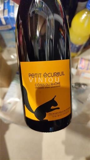 Vin Rouge sec Petit Écureuil 2023 France Vallée du Rhône Côtes-du-rhône