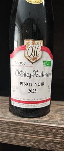 Alsace Ostertaghurlimann Pinot Noir 2023