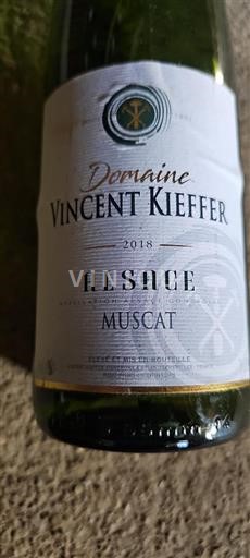 Alsace Domaine Vincent Kieffer Muscat 2018