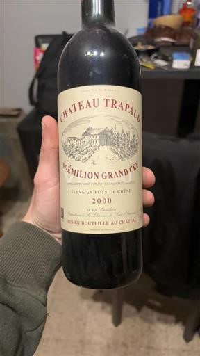 Bordeaux Saint-Émilion Grand Cru Grand Cru Château Trapaud 2000