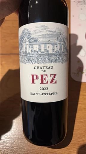 Bordeaux Saint-Estèphe Château Pez 2022