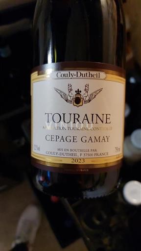 Lorraine Coulydutheil Cépage Gamay 2023