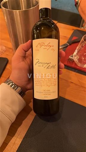 Toscana Non specificato Il Palagio Message in a Bottle 2022