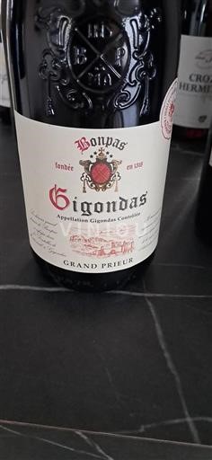 Vallée du Rhône Gigondas Bonpas Grand Prieur Non Millésimé