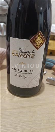 Beaujolais Chiroubles Domaine Christophe Savoye Vieilles Vignes 2019