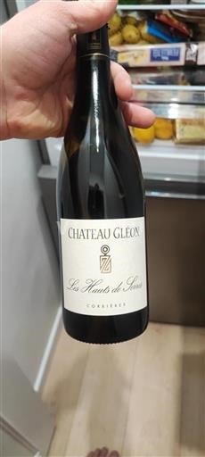 Vin Rouge sec Les Hauts de Serres Château Gléon 2013 France Languedoc Corbières