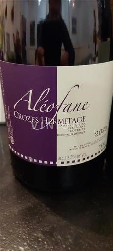 Valle del Rodano Crozes-Hermitage Aléofane 2023