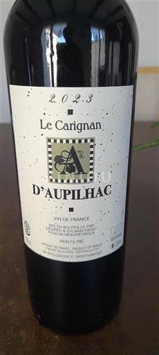 Languedoc Unspecified Domaine Aupilhac Le Carignan 2023