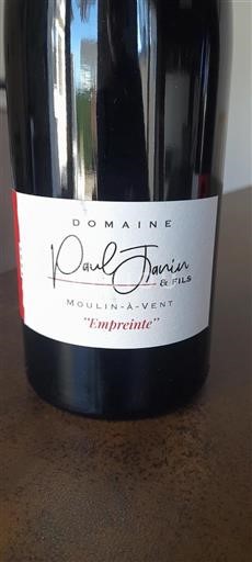 Beaujolais Moulin-à-vent Paul Janin & Fils Empreinte 2023