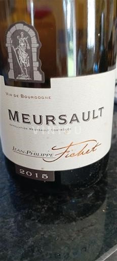 Burgundsko Meursault Jeanphilippe Fichet 2015
