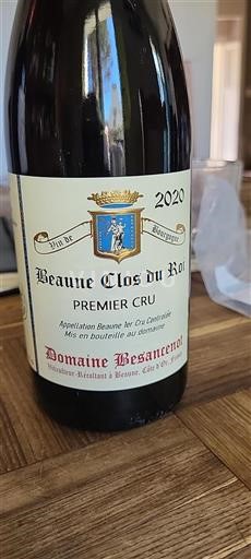 Burgund Nicht spezifiziert Premier Cru Domaine Besancenot Beaune Clos du Roi 2020