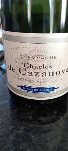 Champagne Ikke specificeret Charles De Cazanove Blanc de Blancs Ikke årgangsbestemt