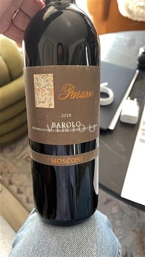 Piemont Barolo Parusso Mosconi 2018