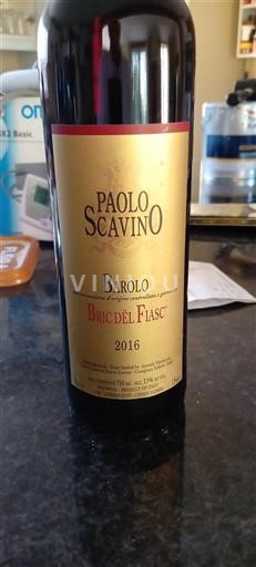 Piemonte Barolo Paolo Scavino Bric dël Fiasc 2016