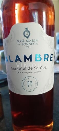 Portugal Moscatel de Setúbal José Maria Da Fonseca Alambre 2017