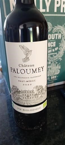 Bordeaux Haut-Médoc Cru Bourgeois Supérieur Château Paloumey 2022