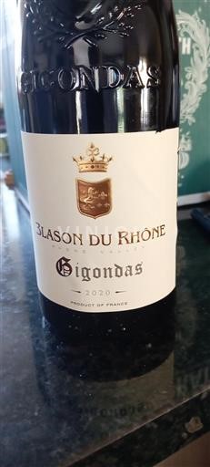 Valle del Rodano Gigondas Blason Du Rhône 2020
