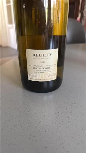 Vale do Loire Reuilly Luc Tabordet 2011