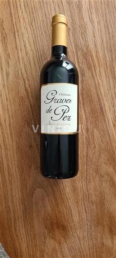 Bordeaux Saint-Estèphe Château Graves De Pez 2016