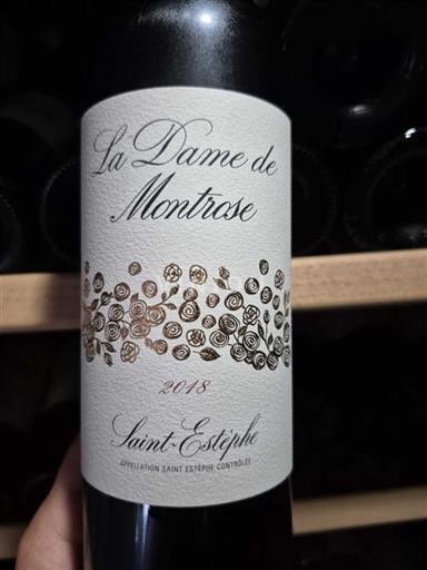 Bordeaux Saint-Estèphe Montrose La Dame de Montrose 2018