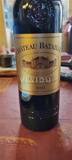 Bordeaux Pauillac Château Batailley 2021