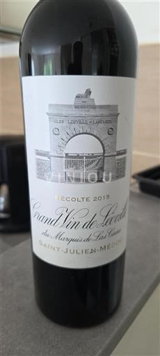 Bordeaux Saint-Julien Grand Cru Château Léoville Las Cases Grand Vin de Léoville 2015