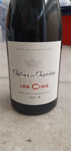 Borgogna Non specificato Premier Cru Château Chamirey Les Cinq 2018