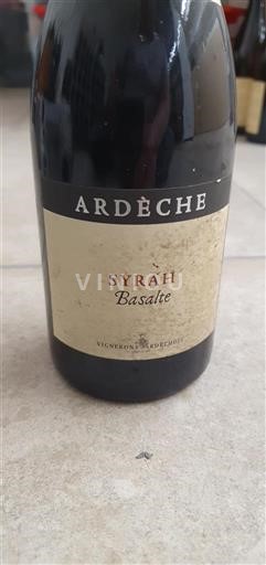 Elsass Nicht spezifiziert Vignerons Ardéchois Basalte Ohne Jahrgang