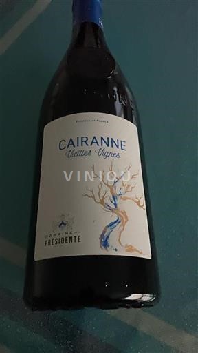 Údolí Rhôny Cairanne Domaine La Présidente Vieilles Vignes 2022