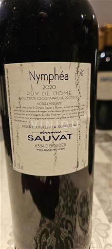 Loire-dalen Puy-de-Dôme Domaine Sauvat Nymphéa 2020
